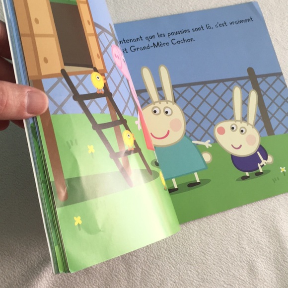 🐣 “La chasse aux œufs de Pâques” French Language Peppa Pig Paperback Book 🇫🇷 - Picture 7 of 13